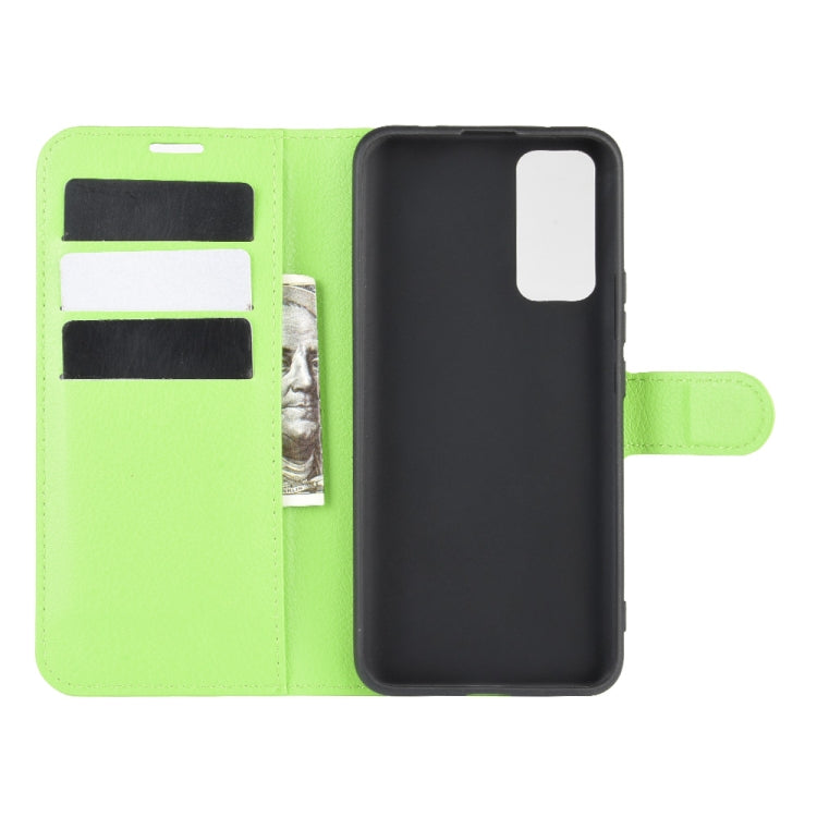 For Huawei Honor 30 Litchi Texture Horizontal Flip Protective Case with Holder & Card Slots & Wallet