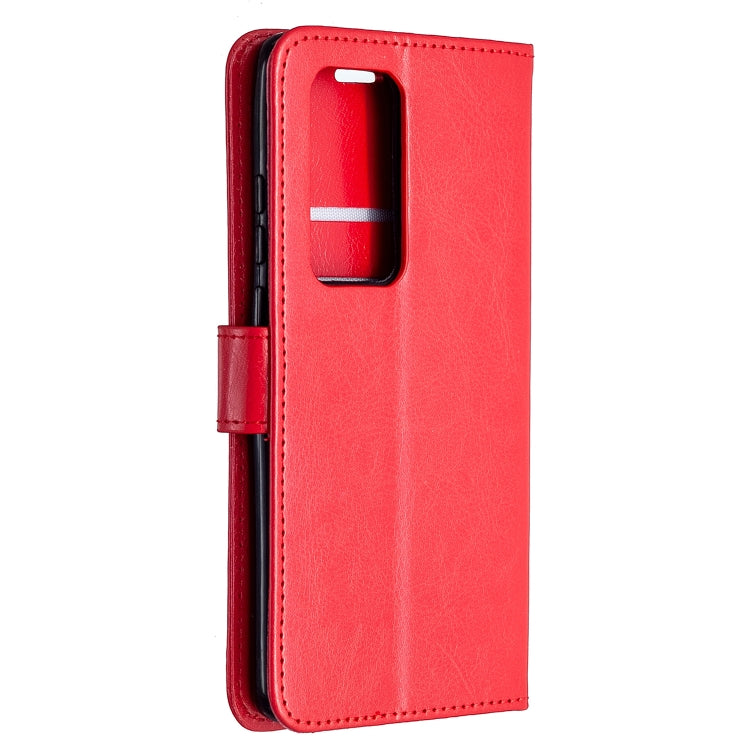 For Huawei P40 Pro Crazy Horse Texture Horizontal Flip Leather Case with Holder & Card Slots & Wallet & Photo Frame
