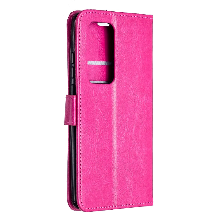 For Huawei P40 Pro Crazy Horse Texture Horizontal Flip Leather Case with Holder & Card Slots & Wallet & Photo Frame