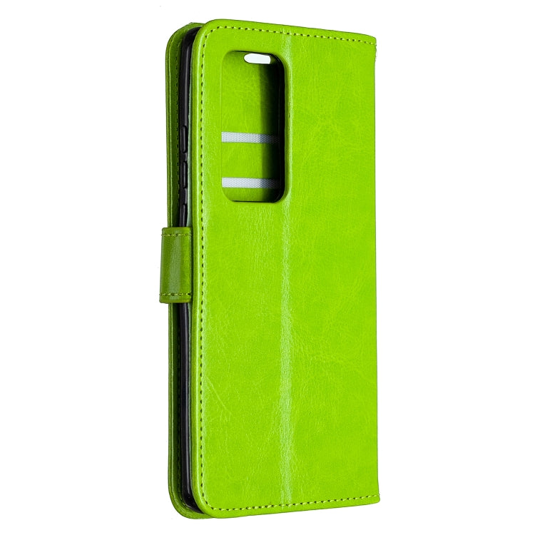 For Huawei P40 Pro Crazy Horse Texture Horizontal Flip Leather Case with Holder & Card Slots & Wallet & Photo Frame