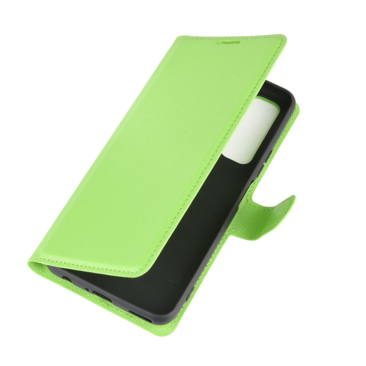 For Huawei Nova 7 SE Litchi Texture Horizontal Flip Protective Case with Holder & Card Slots & Wallet