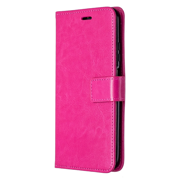 For Huawei P40 Lite Crazy Horse Texture Horizontal Flip Leather Case with Holder & Card Slots & Wallet & Photo Frame