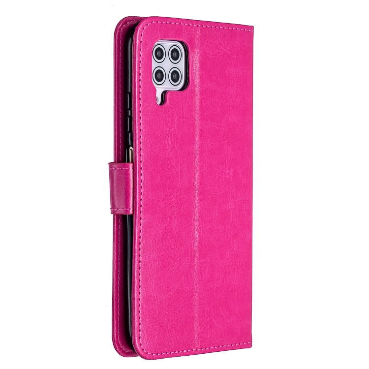 For Huawei P40 Lite Crazy Horse Texture Horizontal Flip Leather Case with Holder & Card Slots & Wallet & Photo Frame