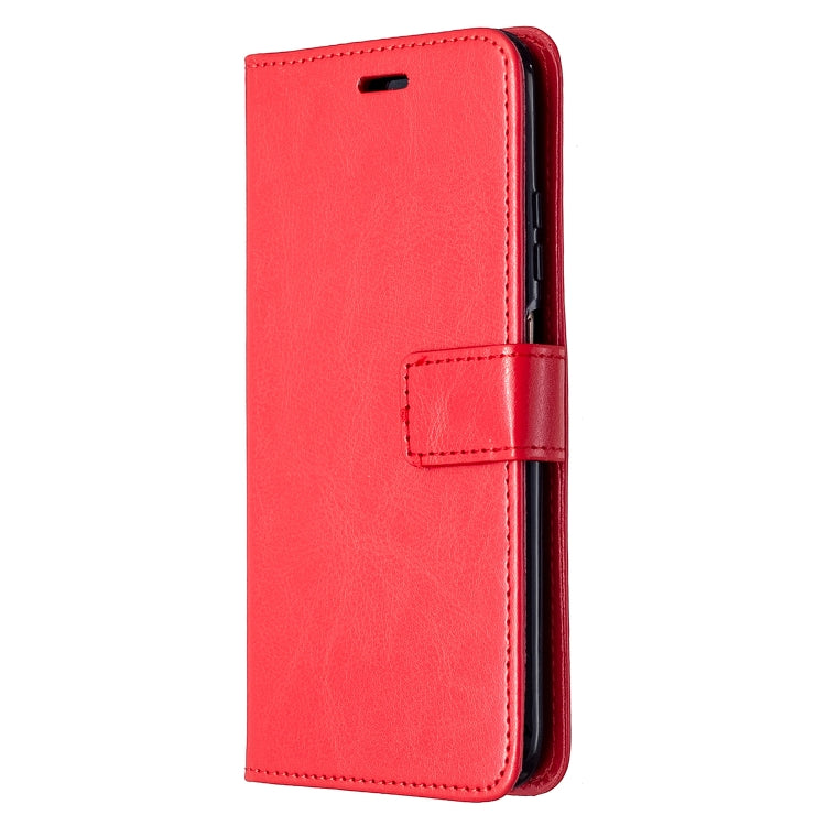 For Huawei P40 Lite Crazy Horse Texture Horizontal Flip Leather Case with Holder & Card Slots & Wallet & Photo Frame