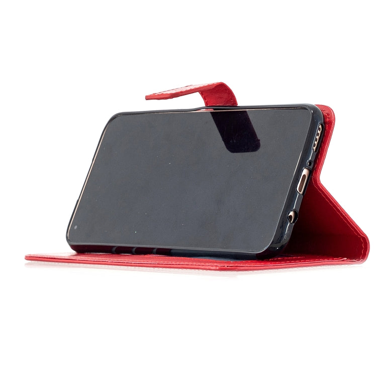 For Huawei P40 Lite Crazy Horse Texture Horizontal Flip Leather Case with Holder & Card Slots & Wallet & Photo Frame