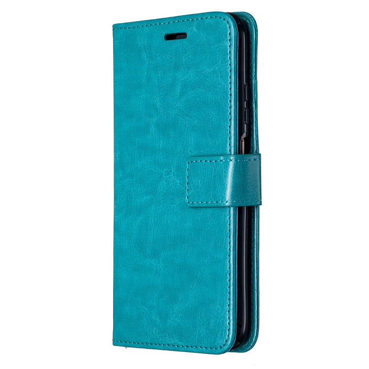 For Huawei P40 Lite Crazy Horse Texture Horizontal Flip Leather Case with Holder & Card Slots & Wallet & Photo Frame