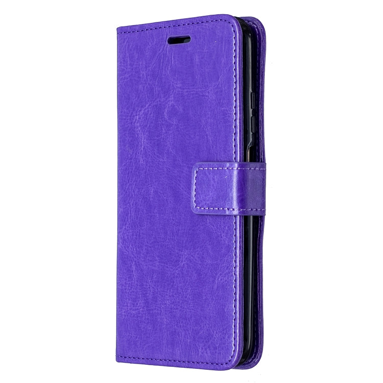 For Huawei P40 Lite Crazy Horse Texture Horizontal Flip Leather Case with Holder & Card Slots & Wallet & Photo Frame