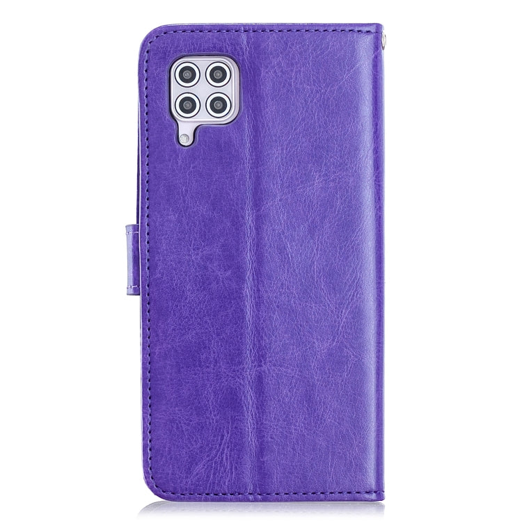 For Huawei P40 Lite Crazy Horse Texture Horizontal Flip Leather Case with Holder & Card Slots & Wallet & Photo Frame