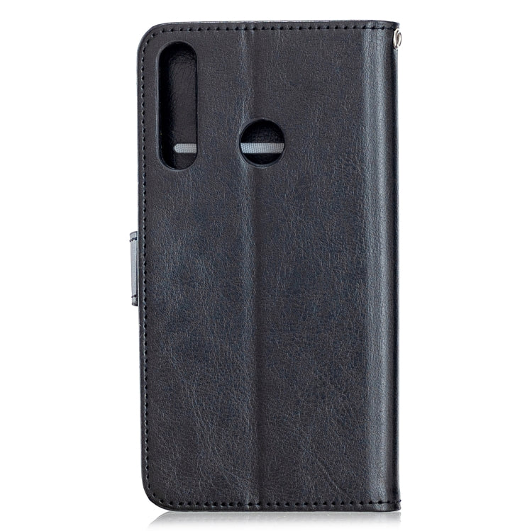 For Huawei P40 Lite E Crazy Horse Texture Horizontal Flip Leather Case with Holder & Card Slots & Wallet & Photo Frame