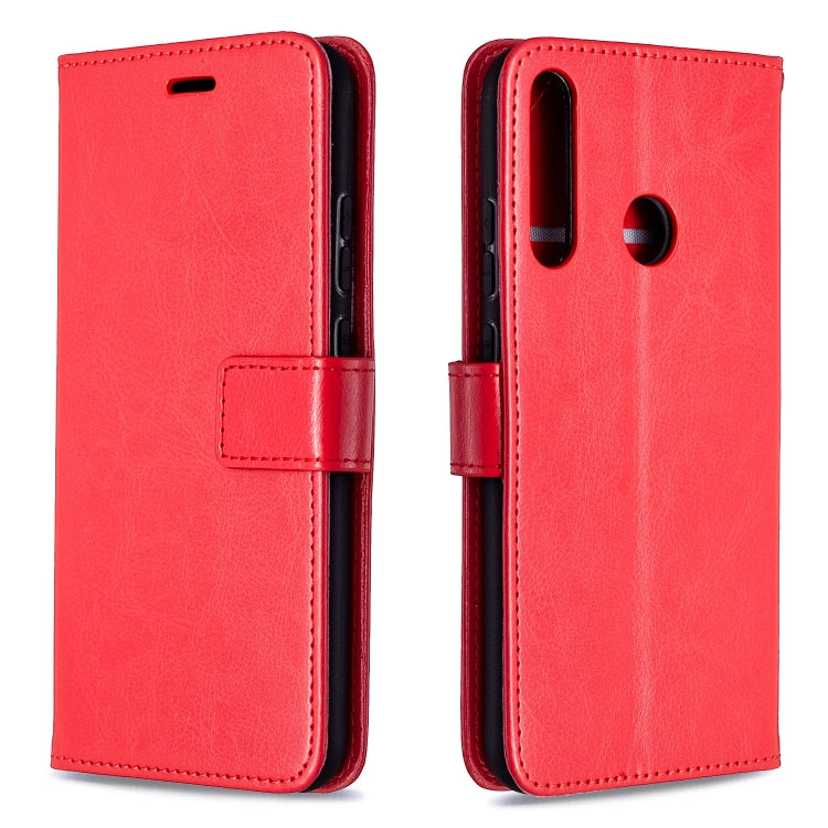 For Huawei P40 Lite E Crazy Horse Texture Horizontal Flip Leather Case with Holder & Card Slots & Wallet & Photo Frame