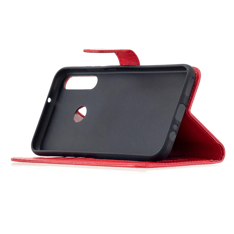 For Huawei P40 Lite E Crazy Horse Texture Horizontal Flip Leather Case with Holder & Card Slots & Wallet & Photo Frame