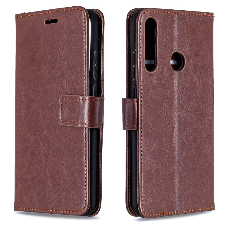 For Huawei P40 Lite E Crazy Horse Texture Horizontal Flip Leather Case with Holder & Card Slots & Wallet & Photo Frame