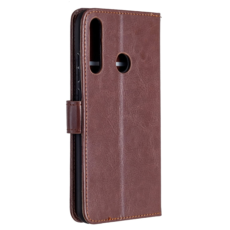 For Huawei P40 Lite E Crazy Horse Texture Horizontal Flip Leather Case with Holder & Card Slots & Wallet & Photo Frame