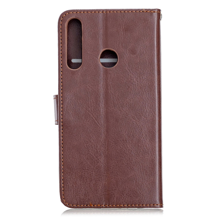 For Huawei P40 Lite E Crazy Horse Texture Horizontal Flip Leather Case with Holder & Card Slots & Wallet & Photo Frame