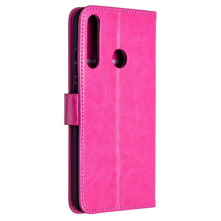 For Huawei P40 Lite E Crazy Horse Texture Horizontal Flip Leather Case with Holder & Card Slots & Wallet & Photo Frame