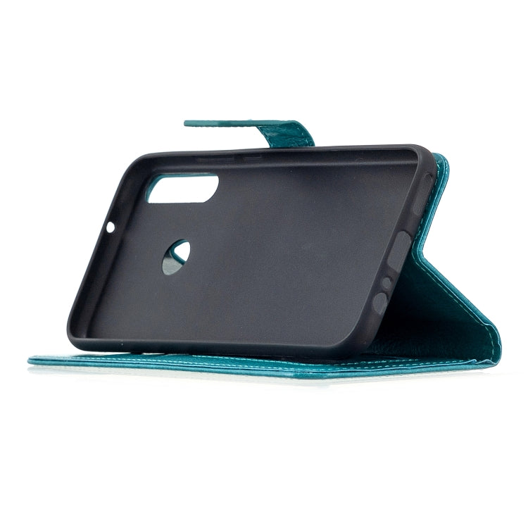 For Huawei P40 Lite E Crazy Horse Texture Horizontal Flip Leather Case with Holder & Card Slots & Wallet & Photo Frame