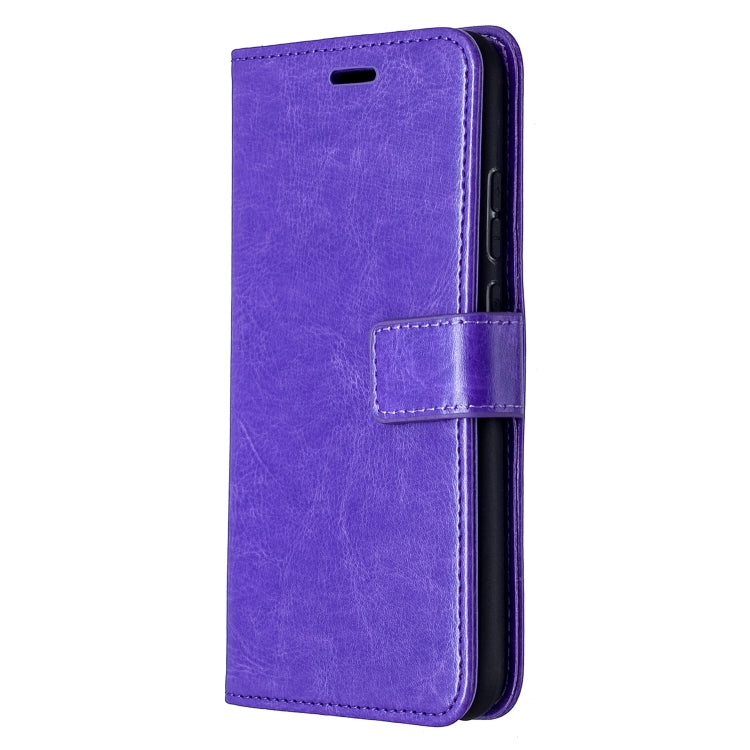 For Huawei P40 Lite E Crazy Horse Texture Horizontal Flip Leather Case with Holder & Card Slots & Wallet & Photo Frame