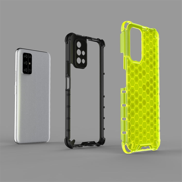 For Huawei Nova 7 Pro Shockproof Honeycomb PC + TPU Case