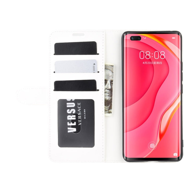 For Huawei Nova 7 Pro 5G R64 Texture Single Horizontal Flip Protective Case with Holder & Card Slots & Wallet& Photo Frame