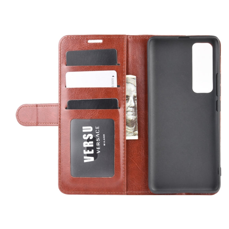 For Huawei Nova 7 Pro 5G R64 Texture Single Horizontal Flip Protective Case with Holder & Card Slots & Wallet& Photo Frame