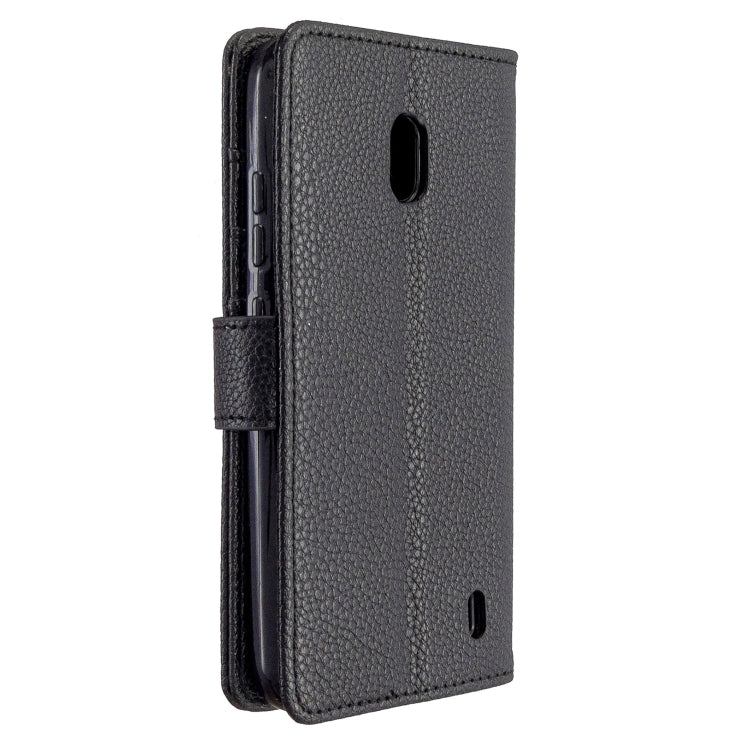 For Nokia 2.2 Litchi Texture Horizontal Flip Leather Case with Holder & Card Slots & Wallet & Photo Frame