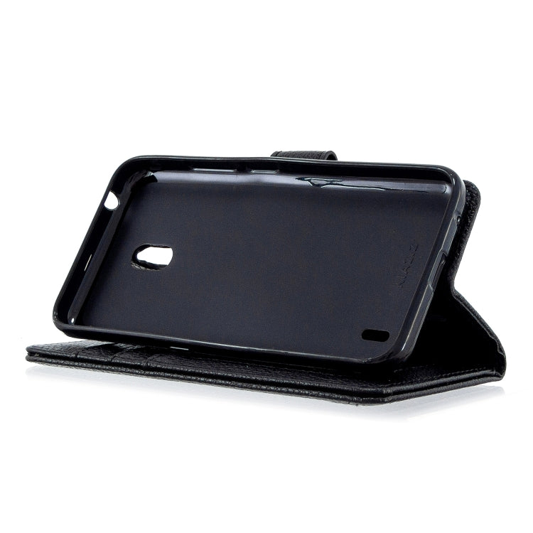 For Nokia 2.2 Litchi Texture Horizontal Flip Leather Case with Holder & Card Slots & Wallet & Photo Frame