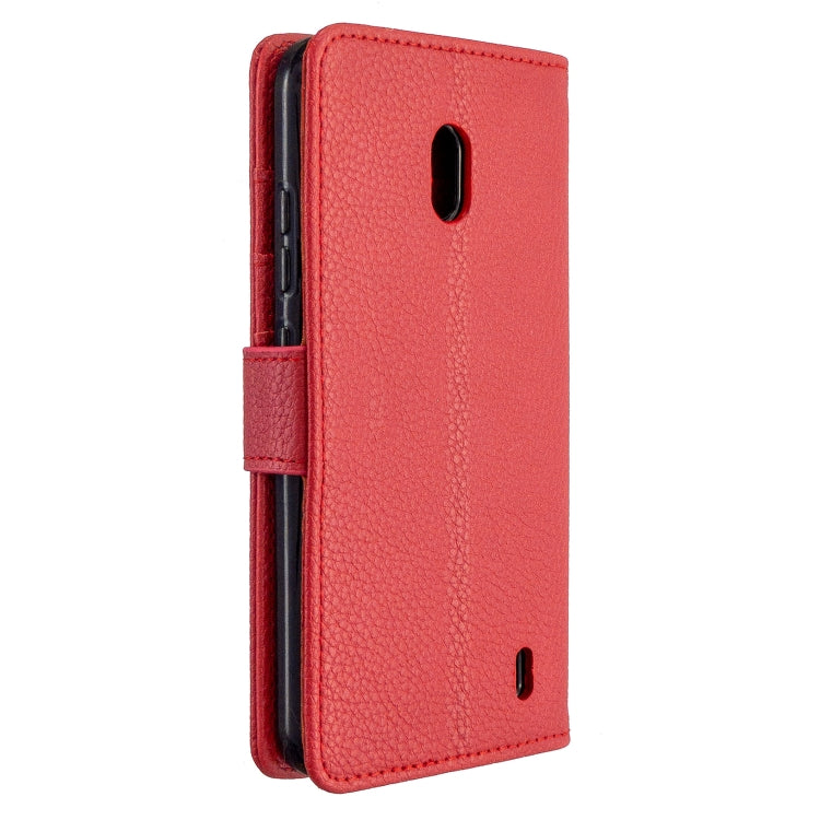 For Nokia 2.2 Litchi Texture Horizontal Flip Leather Case with Holder & Card Slots & Wallet & Photo Frame