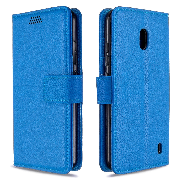 For Nokia 2.2 Litchi Texture Horizontal Flip Leather Case with Holder & Card Slots & Wallet & Photo Frame