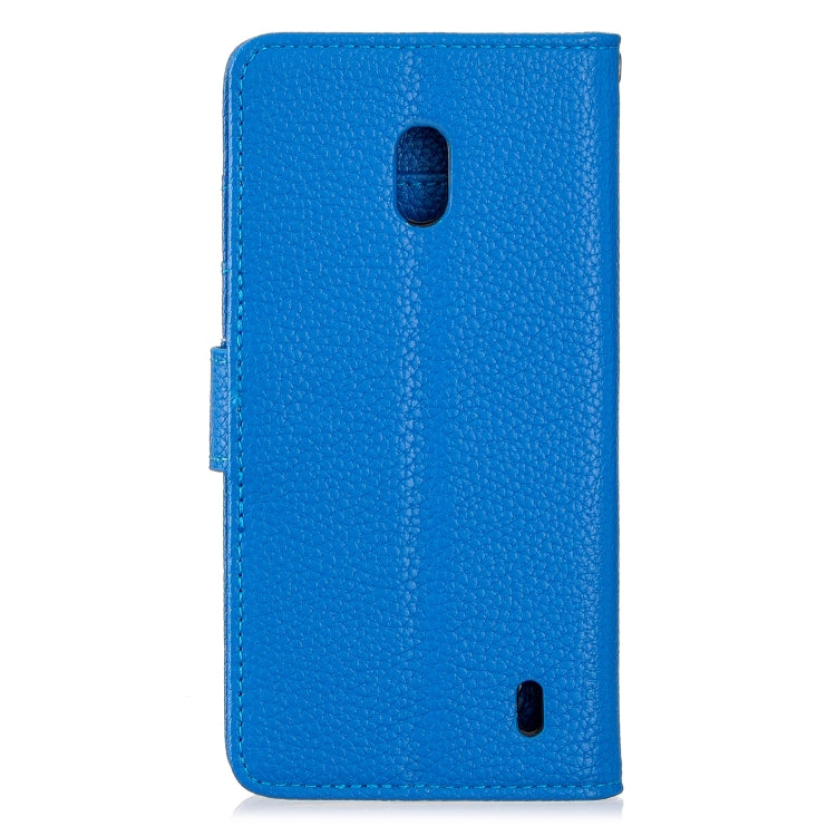 For Nokia 2.2 Litchi Texture Horizontal Flip Leather Case with Holder & Card Slots & Wallet & Photo Frame
