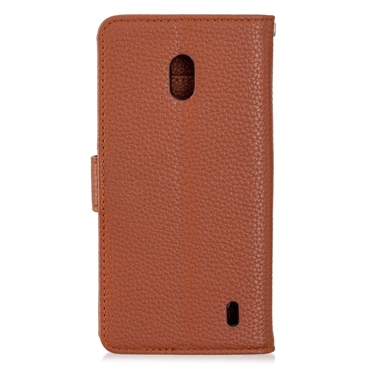 For Nokia 2.2 Litchi Texture Horizontal Flip Leather Case with Holder & Card Slots & Wallet & Photo Frame
