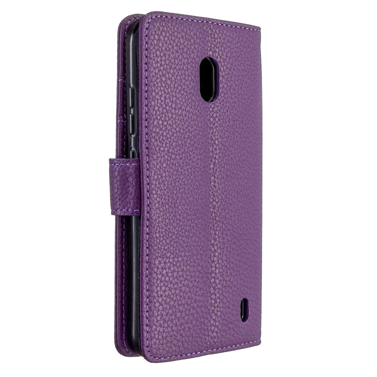 For Nokia 2.2 Litchi Texture Horizontal Flip Leather Case with Holder & Card Slots & Wallet & Photo Frame