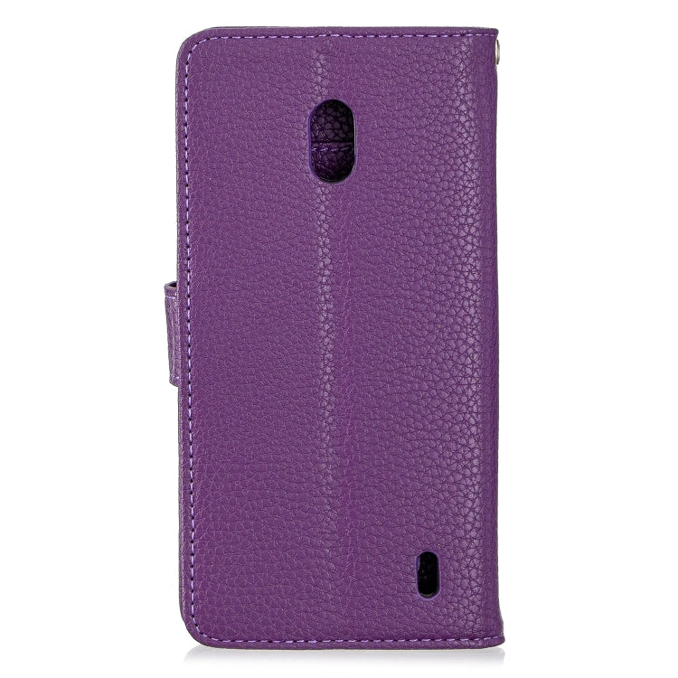 For Nokia 2.2 Litchi Texture Horizontal Flip Leather Case with Holder & Card Slots & Wallet & Photo Frame