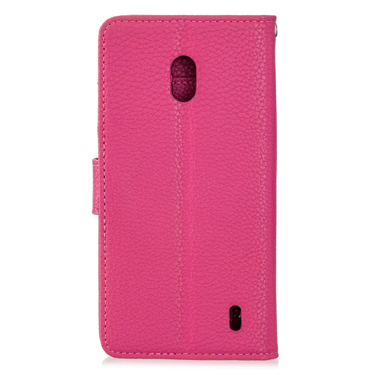 For Nokia 2.2 Litchi Texture Horizontal Flip Leather Case with Holder & Card Slots & Wallet & Photo Frame
