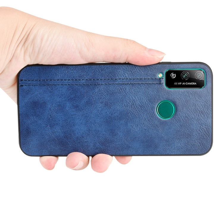 For Huawei Honor Play 4T Shockproof Sewing Cow Pattern Skin PC + PU + TPU Case