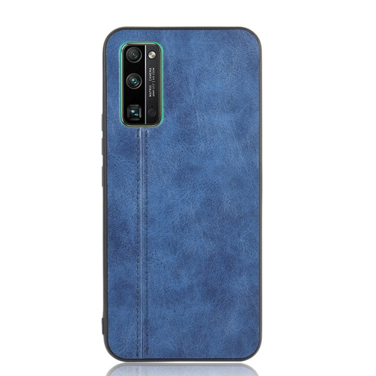 For Huawei Honor 30 Pro Shockproof Sewing Cow Pattern Skin PC + PU + TPU Case