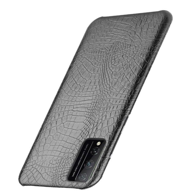 For Huawei Honor Play 4T Pro Shockproof Crocodile Texture PC + PU Case
