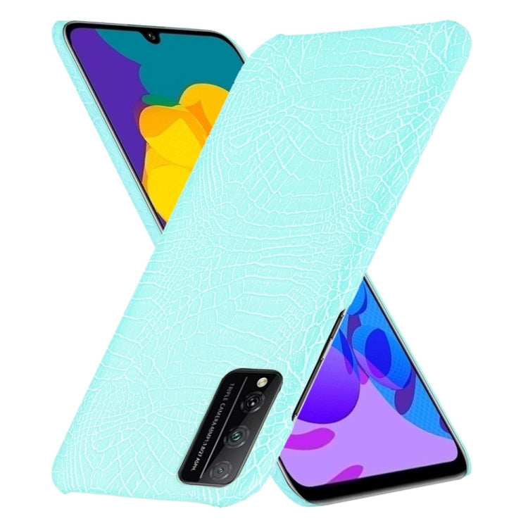 For Huawei Honor Play 4T Pro Shockproof Crocodile Texture PC + PU Case