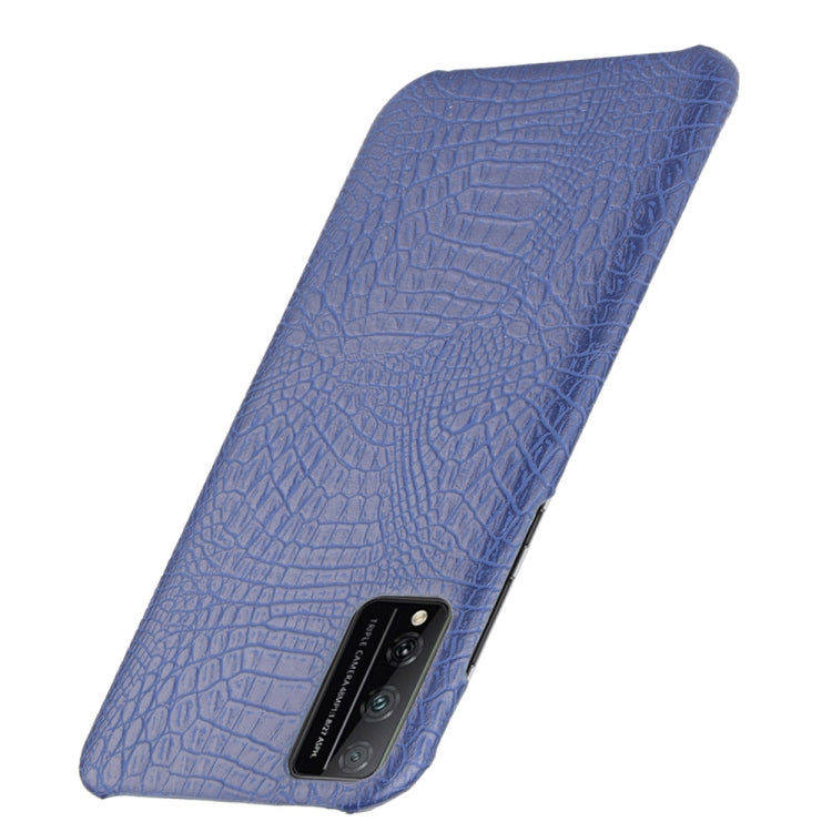 For Huawei Honor Play 4T Pro Shockproof Crocodile Texture PC + PU Case