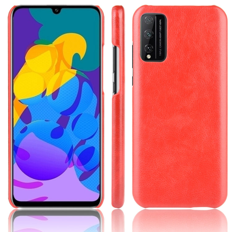 For Huawei Honor Play 4T Pro Shockproof Litchi Texture PC + PU Case