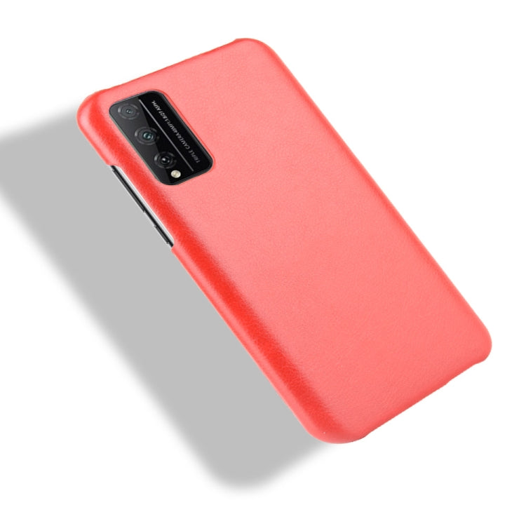 For Huawei Honor Play 4T Pro Shockproof Litchi Texture PC + PU Case