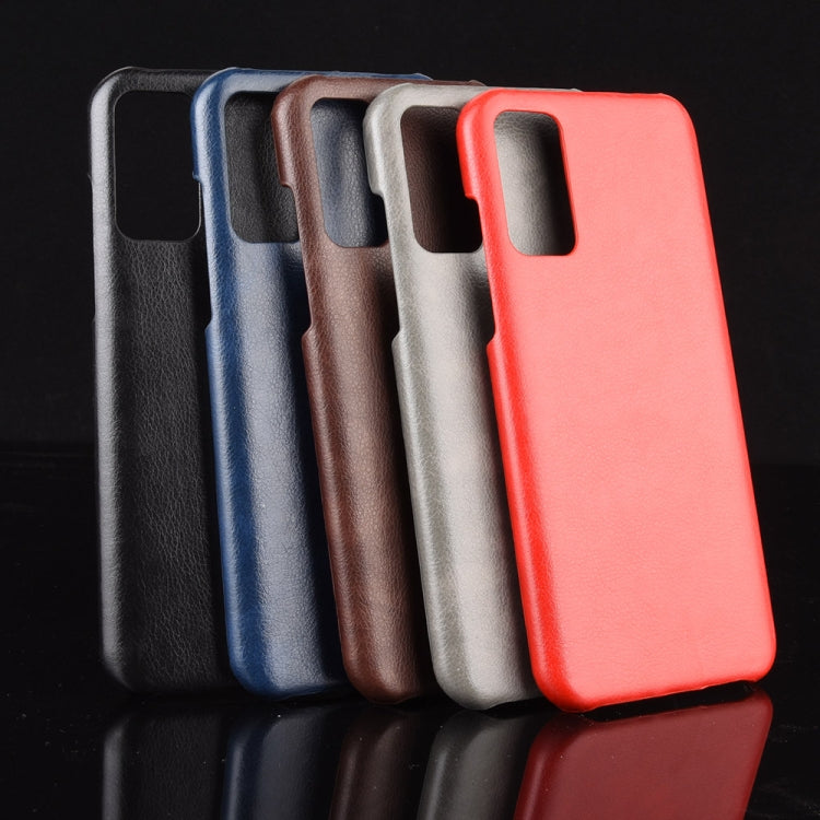 For Huawei Honor Play 4T Pro Shockproof Litchi Texture PC + PU Case