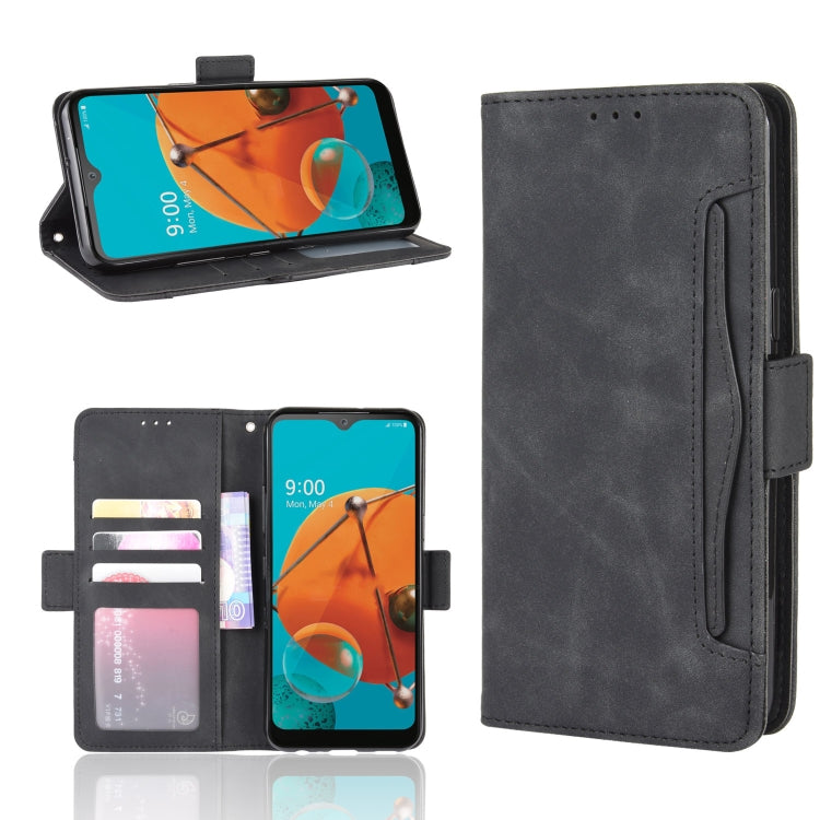 For LG K51 Wallet Style Skin Feel Calf Pattern Leather Case ,with Separate Card Slot