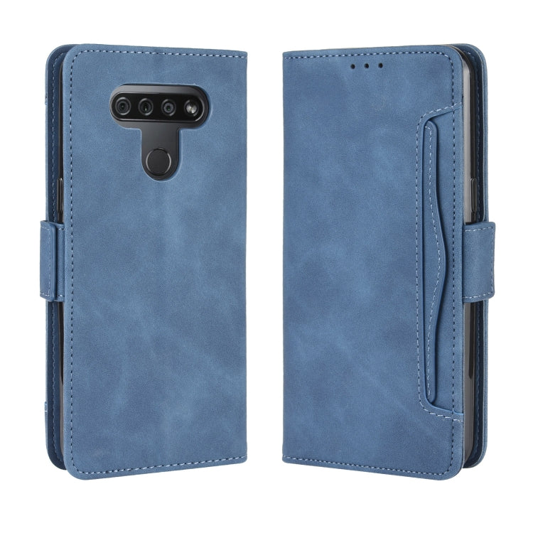 For LG K51 Wallet Style Skin Feel Calf Pattern Leather Case ,with Separate Card Slot