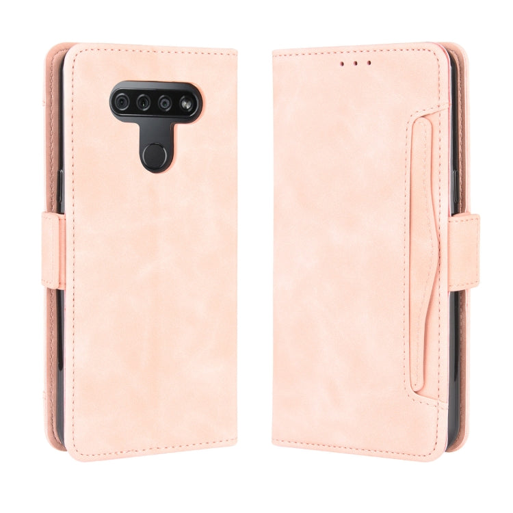 For LG K51 Wallet Style Skin Feel Calf Pattern Leather Case ,with Separate Card Slot