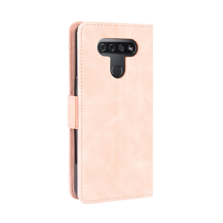 For LG K51 Wallet Style Skin Feel Calf Pattern Leather Case ,with Separate Card Slot