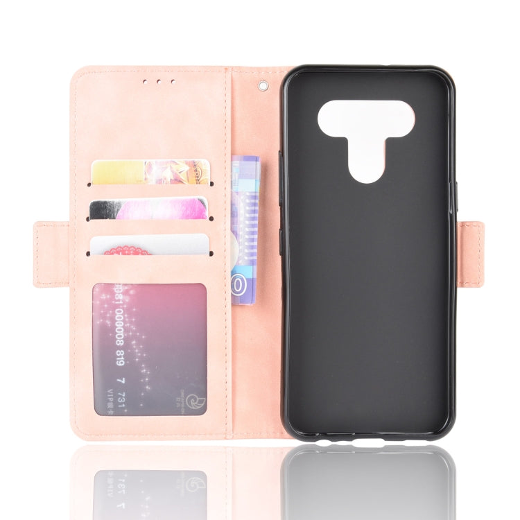 For LG K51 Wallet Style Skin Feel Calf Pattern Leather Case ,with Separate Card Slot