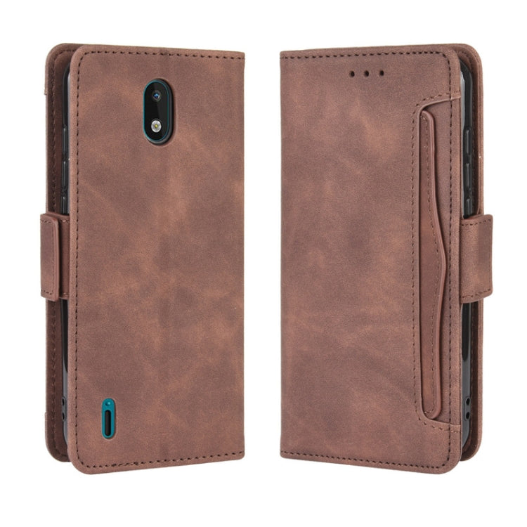 For Nokia 1.3 Wallet Style Skin Feel Calf Pattern Leather Case ,with Separate Card Slot
