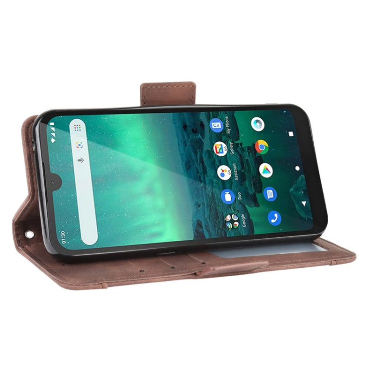 For Nokia 1.3 Wallet Style Skin Feel Calf Pattern Leather Case ,with Separate Card Slot