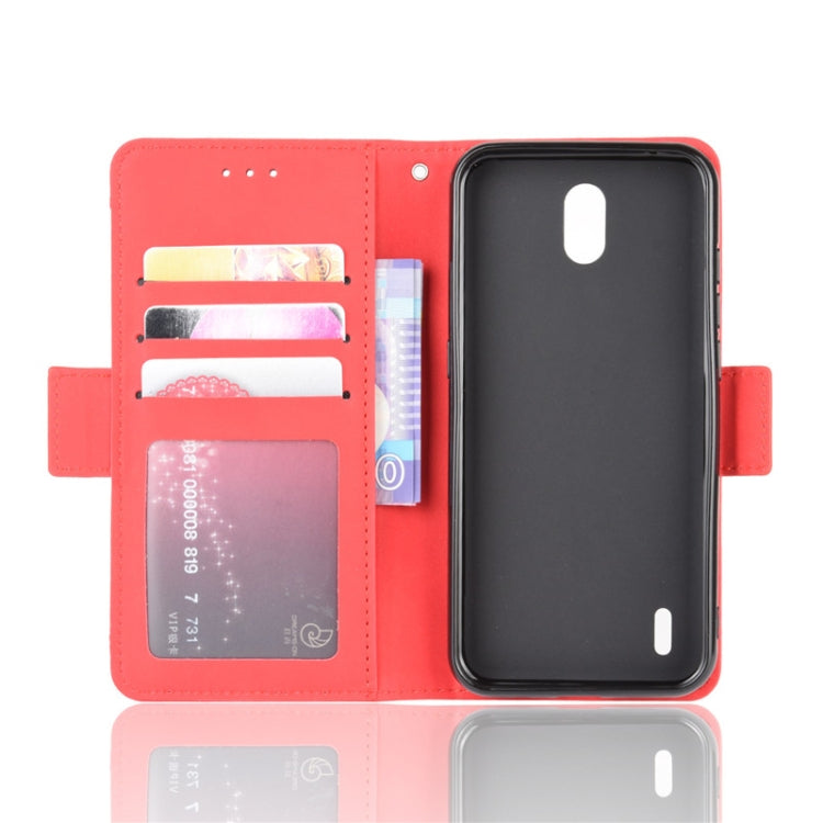 For Nokia 1.3 Wallet Style Skin Feel Calf Pattern Leather Case ,with Separate Card Slot