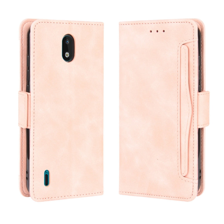 For Nokia 1.3 Wallet Style Skin Feel Calf Pattern Leather Case ,with Separate Card Slot